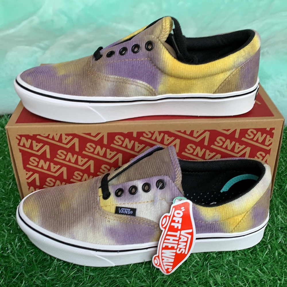 VANS COMFYCUSH ERA BLOTCHED MULTI/PURPLE VELVET WM - Picture 2 of 12